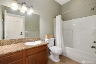 Downstairs full bath