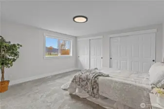 Primary Suite w/Double Closets