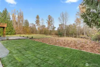 New Sod and Wetlands area. See Supplements re Wetlands