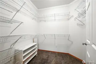 Large walk-in closet