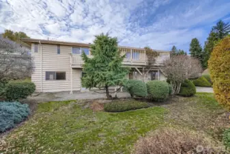 Back of house.  Could be a great bed & breakfast.