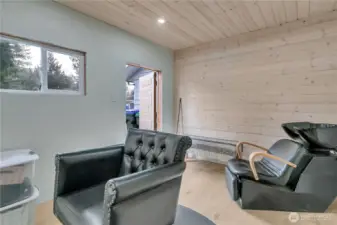 Inside the big shed ~