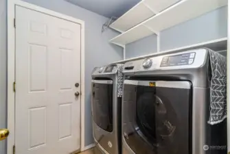 Matching Maytag HE Washer & Dryer complete with Storage Drawers to Remain with the Home