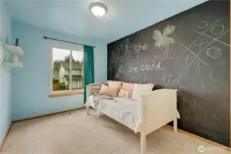 upstairs bedroom