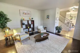 Formal Main Floor Family Room!