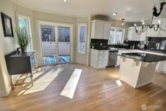 Slider to leads to deck!