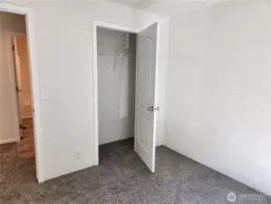 Guest room closet.