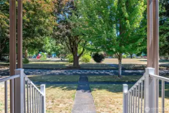 Vandercook Park right out your front door, enjoy pickleball, tennis, the playground or green space