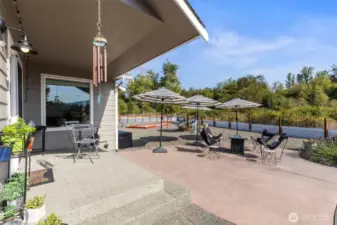 Patio off dining