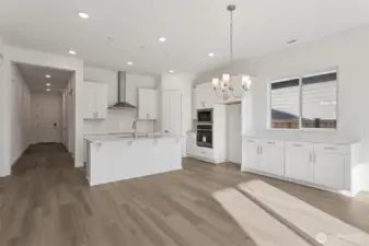 Actual Home Kitchen and Great Room