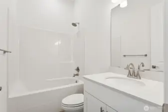 Actual Home   Hall Bathroom