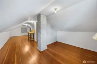 Finished attic bonus space.