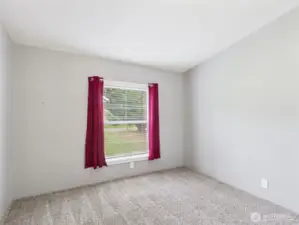 spacious secondary rooms