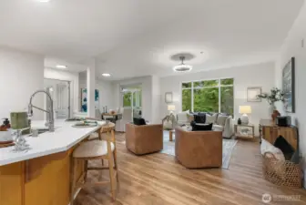 Light-filled home in desirable Redmond Ridge neighborhood