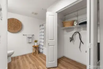 Bring your own washer/dryer or buy a set on us.