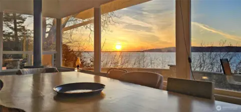 Endless views from the living room