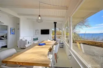 Room for many to gather