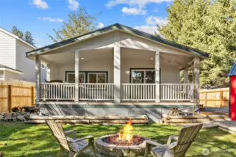 This is what is waiting on the other side...private, peaceful, perfect!