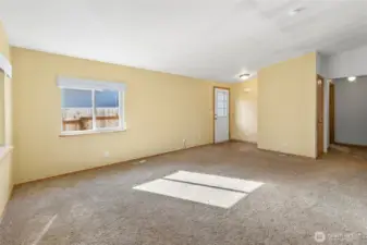 Light-filled living area