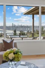 View from the Living room (staged)