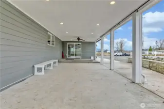 Covered area