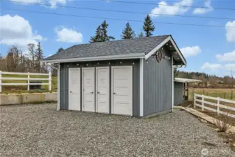 Additional 4 bathrooms for events/venue