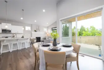 Expansive Dining Room