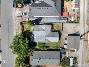 An oasis in the city with your fully-fenced .138 acre property!