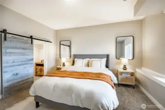 Nice size with walk-in closet