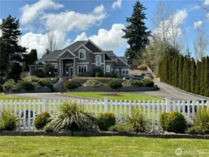 Front of the property.