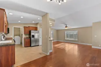 Living Room and Kitchen