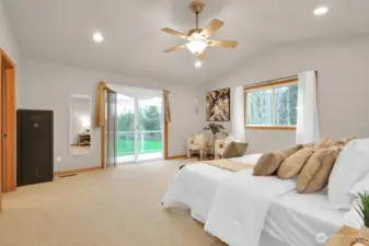 The primary suite feels like a private getaway with space to relax and recharge.