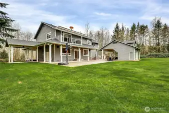 Wide usable yard perfect for PLAY + PETS + future IDEAS.