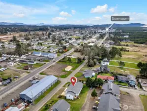 Location to downtown