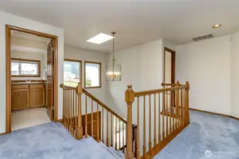 Upstairs landing