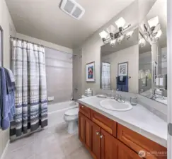 Upstairs bathroom