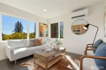 Lounge/Office area on second floor