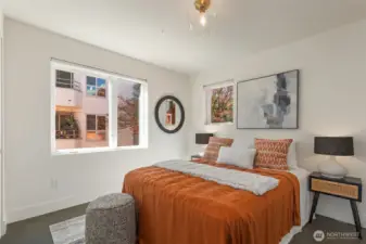 Guest bedroom on second floor