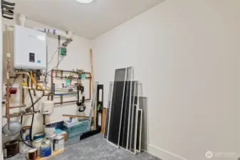 Extra large storage/mechanical room