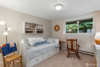 Bedroom 2 with views to backyard