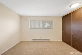 One bedroom unit.