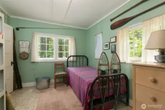 A Private Main Level Space with Forest and Peek-a-boo Lake Views