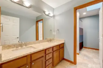 Hall bath.