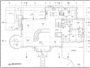 New house plan - Main level floor plan