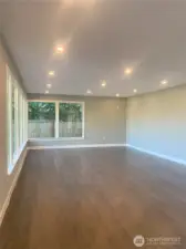 Existing remodeled house - Living room