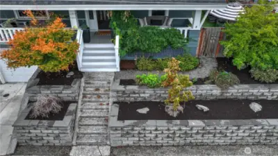 Fresh landscaping tune up