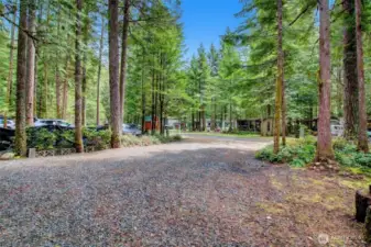 Nice sunny and private lot