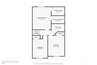 Upstairs Floor Plan