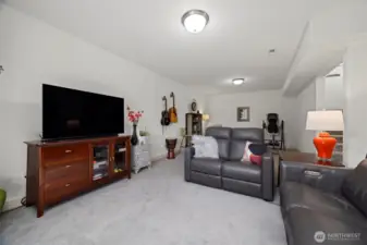 Downstairs bonus space