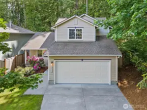 Welcome home! This lovely home nestled in the trees is move in ready!